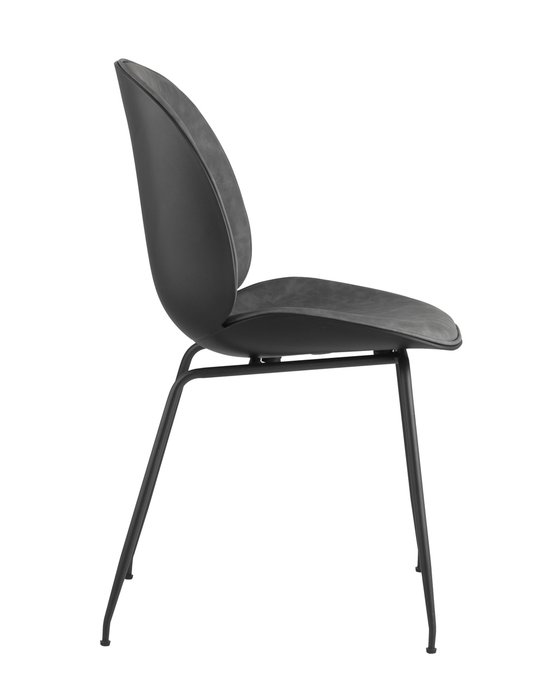 Стул Beetle PU серого цвета - лучшие Обеденные стулья в INMYROOM