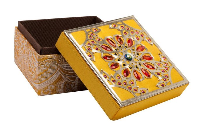 Декоративная шкатулка Blossom Yellow  - купить Декоративные коробки по цене 1000.0