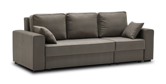 Диван-кровать Астон темно-бежевого цвета - купить Прямые диваны по цене 50260.0