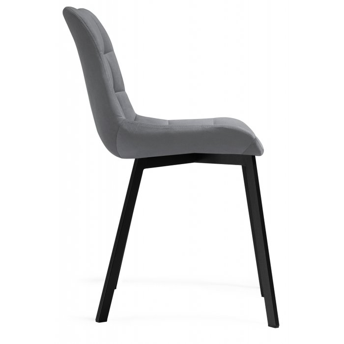 Обеденный стул Челси серого цвета - лучшие Обеденные стулья в INMYROOM