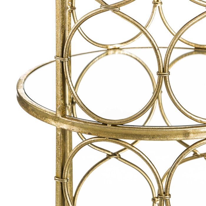 Стол-этажерка золотого цвета - лучшие Кофейные столики в INMYROOM