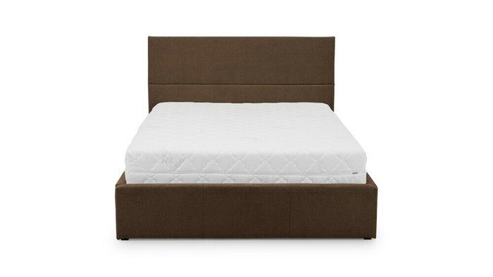 Кровать Порту 140х200 коричневого цвета - лучшие Кровати для спальни в INMYROOM