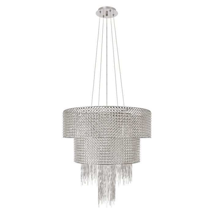 Каскадная люстра Opera 10406/660 (металл, цвет никель)