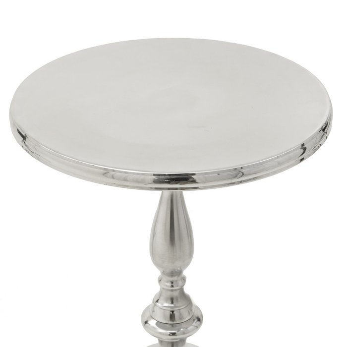 Кофейный столик серебряного цвета - купить Кофейные столики по цене 23700.0