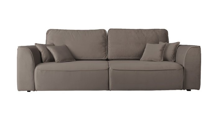 Диван-кровать Boston Tripple темно-серого цвета - купить Прямые диваны по цене 168000.0