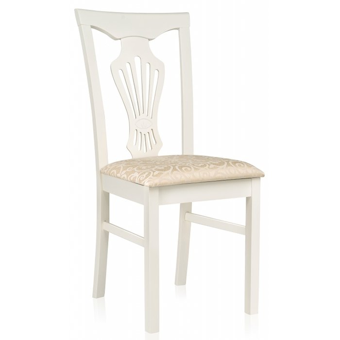 Стул Arfa butter white из массива гевеи Стул Arfa butter white из массива гевеи