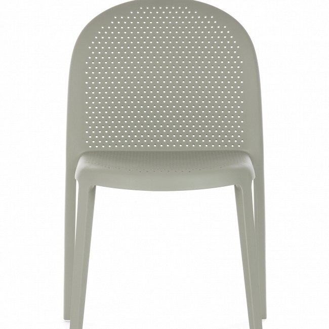 Стул из пластика серого цвета - лучшие Обеденные стулья в INMYROOM