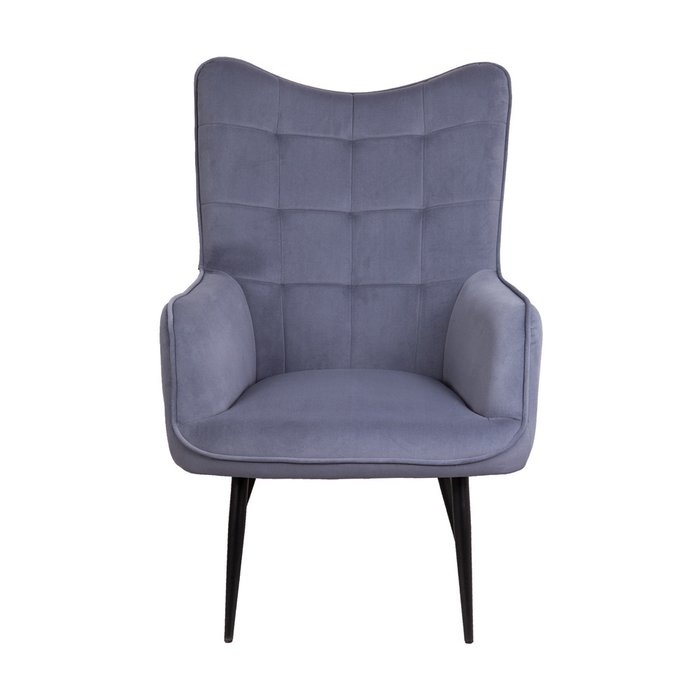 Кресло Bogema серого цвета - купить Интерьерные кресла по цене 23310.0