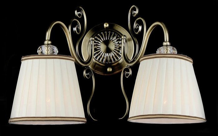 Бра Vintage с основанием бронзового цвета - купить Бра и настенные светильники по цене 8690.0