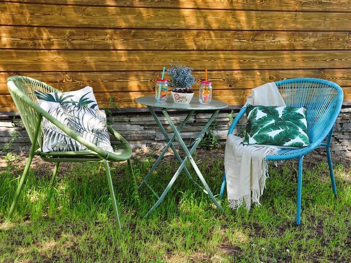 Стол Breeze Green из металла - купить Садовые столы по цене 5890.0 Стол Breeze Green из металла - купить Садовые столы по цене 5890.0