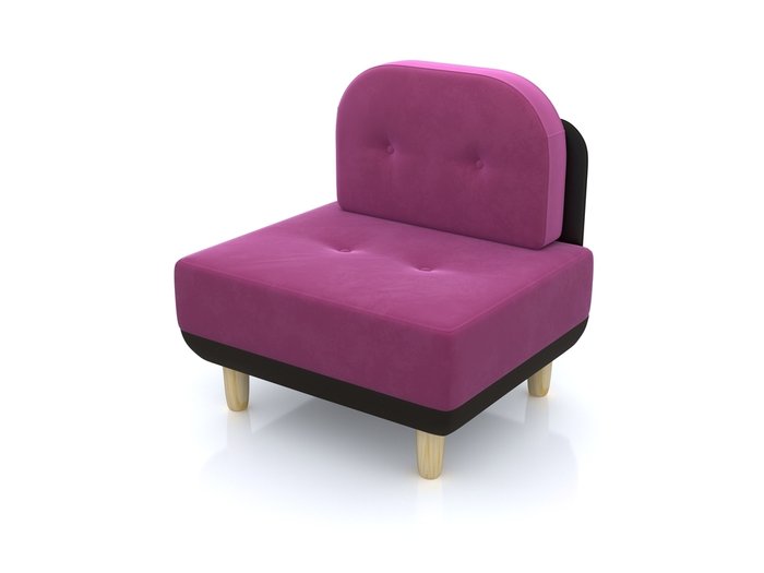 Кресло Торли пурпурного цвета - купить Интерьерные кресла по цене 19990.0