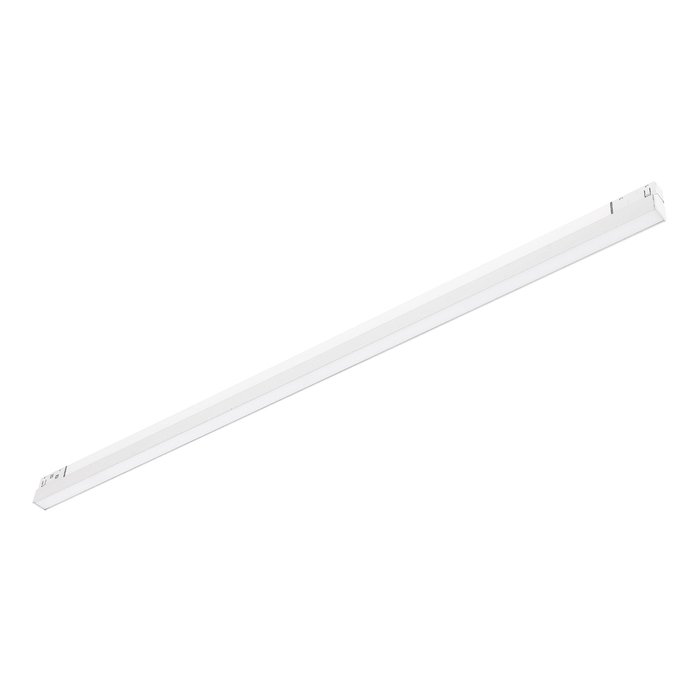 Магнитный трековый светильник Белый LED 1*30W 3000K 1 950Lm Ra90 120° IP20 L900xW22xH44 48V SKYLINE 48 - лучшие Трековые светильники в INMYROOM Магнитный трековый светильник Белый LED 1*30W 3000K 1 950Lm Ra90 120° IP20 L900xW22xH44 48V SKYLINE 48 - лучшие Трековые светильники в INMYROOM