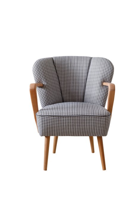 Кресло Shalet черно-белого цвета - купить Интерьерные кресла по цене 51350.0