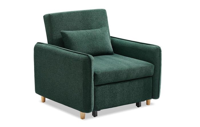 Кресло-кровать Arizona темно-зеленого цвета