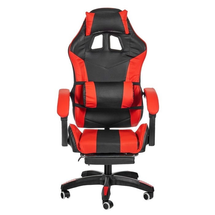 Компьютерное кресло Alfa красно-черного цвета - купить Офисные кресла по цене 9990.0