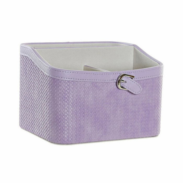 Шкатулки Дистанционное управление DKD Home Decor 8424001859948 Вращающийся 19 x 16 x 14 cm Лиловый Полиуретан