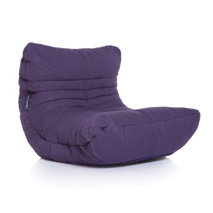 Бескаркасное лаунж-кресло Ambient Lounge Acoustic Sofa- Aubergine Dream (баклажанный, фиолетовый цвет)