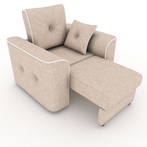 Кресло-кровать Navrik бежевого цвета - купить Интерьерные кресла по цене 9700.0