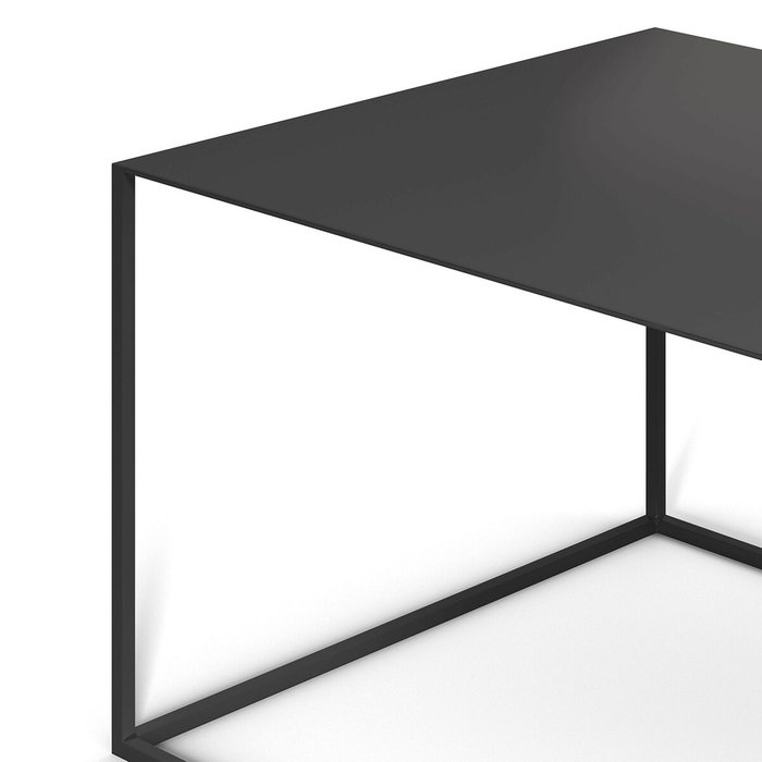Столик квадратный Romy черного цвета - лучшие Журнальные столики в INMYROOM