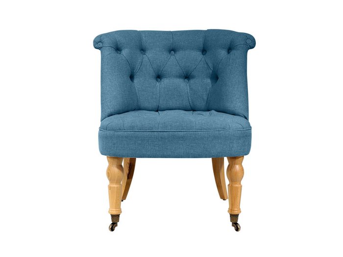 Кресло Visconte синего цвета - купить Интерьерные кресла по цене 25990.0