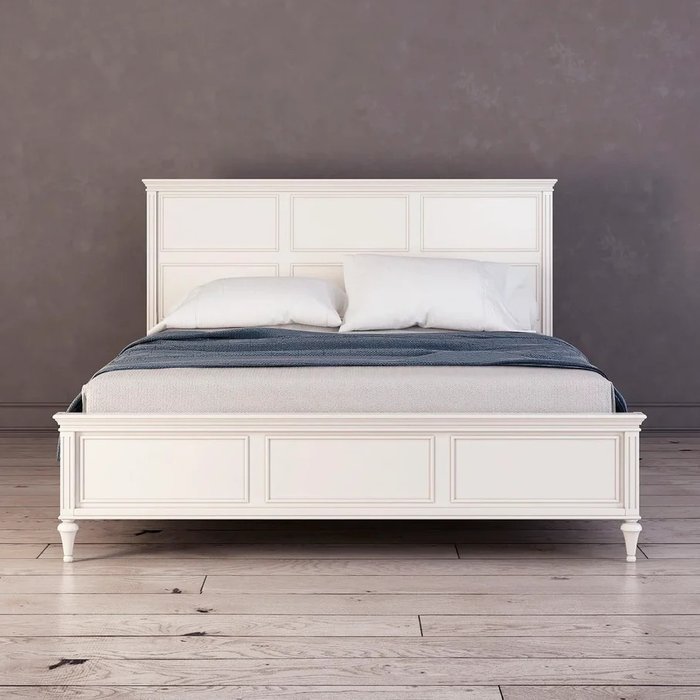 Кровать Riverdi цвета слоновой кости 180х200  - купить Кровати для спальни по цене 159500.0