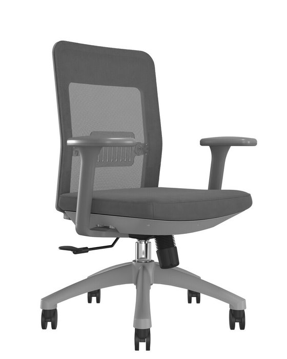 Компьютерное кресло Emissary Q серого цвета - лучшие Офисные кресла в INMYROOM