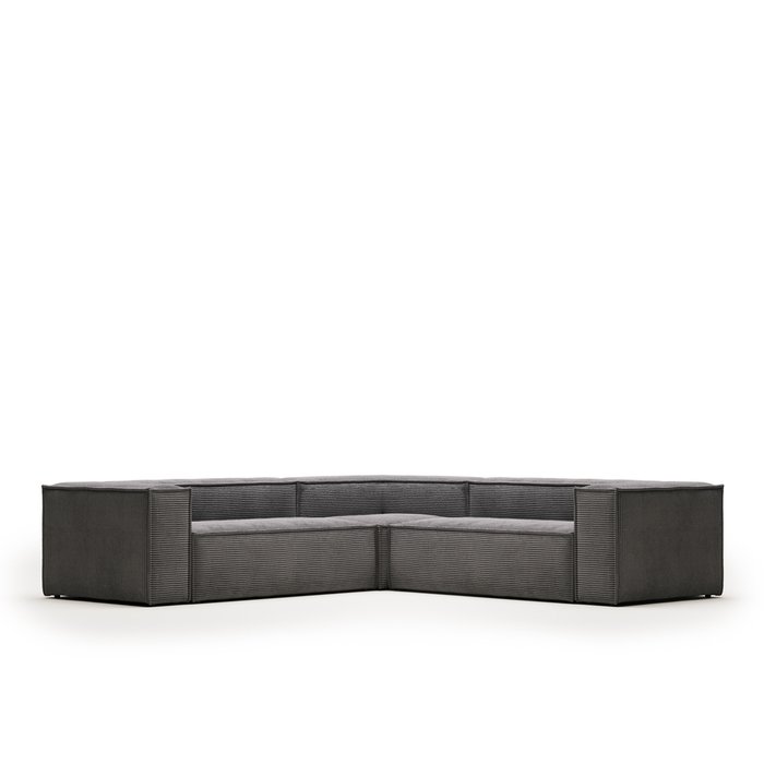 Угловой диван Blok 290 серого цвета - купить Угловые диваны по цене 567990.0