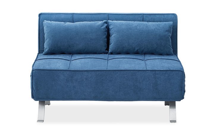 Диван-кровать Lilly синего цвета - купить Прямые диваны по цене 52007.0