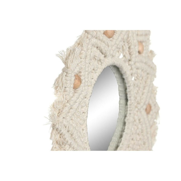 Набор зеркал Белый Boho 20 x 1 x 20 cm (3 Предметы) - лучшие Настенные зеркала в INMYROOM