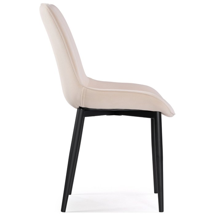 Стул Seda черно-бежевого цвета - лучшие Обеденные стулья в INMYROOM