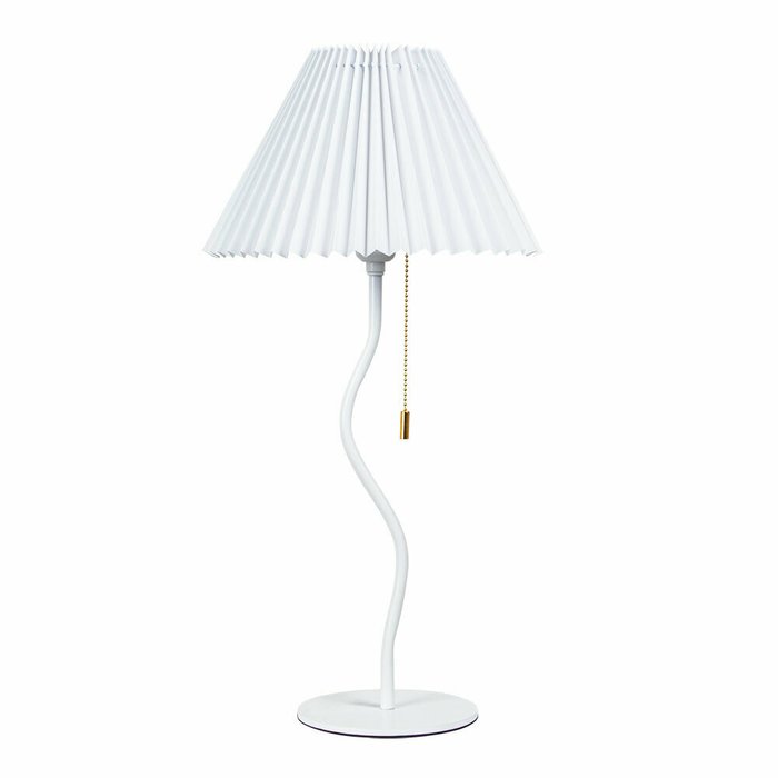 Декоративная настольная лампа Arte Lamp AGATHA A5069LT-1WH Декоративная настольная лампа Arte Lamp AGATHA A5069LT-1WH