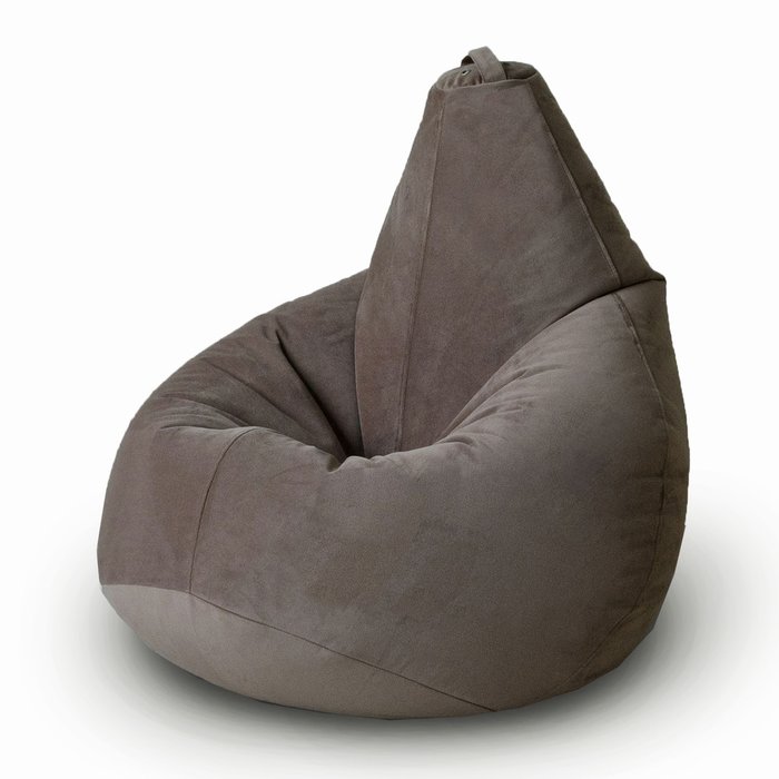 Кресло-мешок Комфорт Ванильный шоколад  шоколадно-коричневого цвета