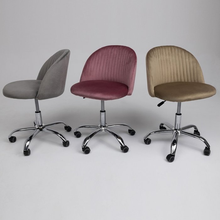 Кресло поворотное Sirena бежевого цвета - лучшие Офисные кресла в INMYROOM