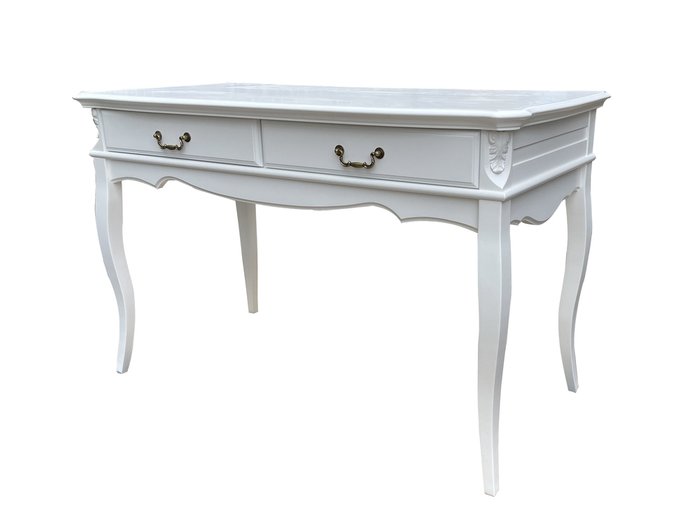 Стол письменный белого цвета в стиле прованс - купить Письменные столы по цене 38871.0