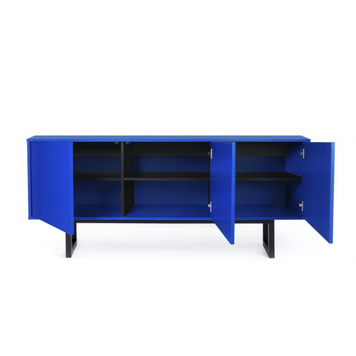 Комод низкий Camden Blue синего цвета - купить Комоды по цене 71250.0 Комод низкий Camden Blue синего цвета - купить Комоды по цене 71250.0