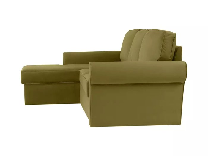 Угловой диван-кровать Murom светло-зеленого цвета - лучшие Угловые диваны в INMYROOM