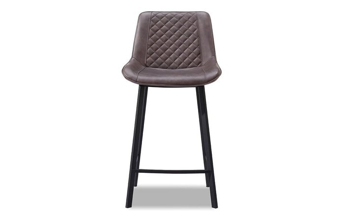 Стул полубарный Trix темно-кофейного цвета - лучшие Барные стулья в INMYROOM