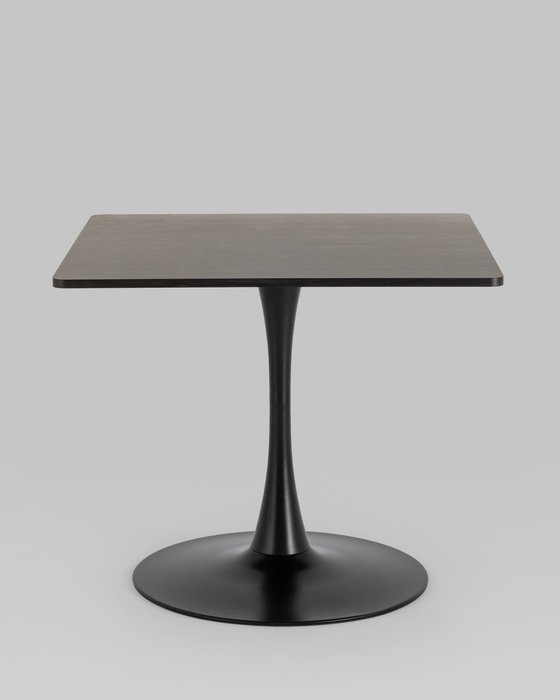 Стол обеденный Strong Square со столешницей цвета темный орех - лучшие Обеденные столы в INMYROOM