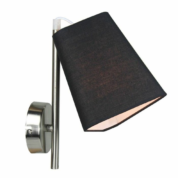 Бра Hall 10185/1A Black (ткань, цвет черный) Бра Hall 10185/1A Black (ткань, цвет черный)