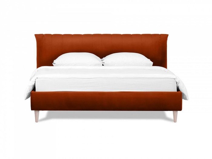 Кровать Queen Anastasia L 160х200 терракотового цвета - купить Кровати для спальни по цене 59760.0