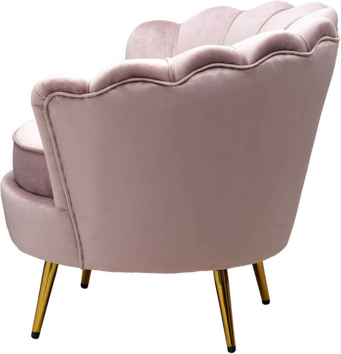 Кресло Флоренция розового цвета - купить Интерьерные кресла по цене 39050.0