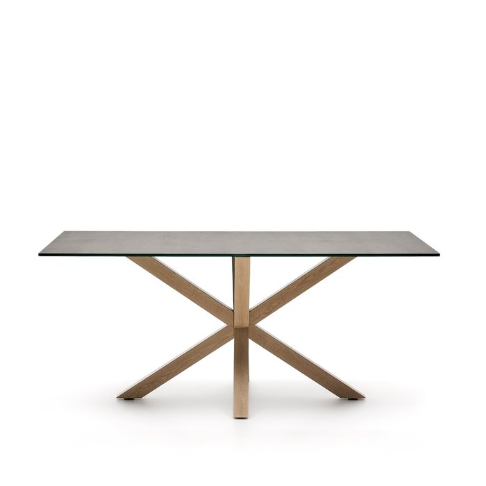 Обеденный сто 180 Argo серого цвета - купить Обеденные столы по цене 284990.0