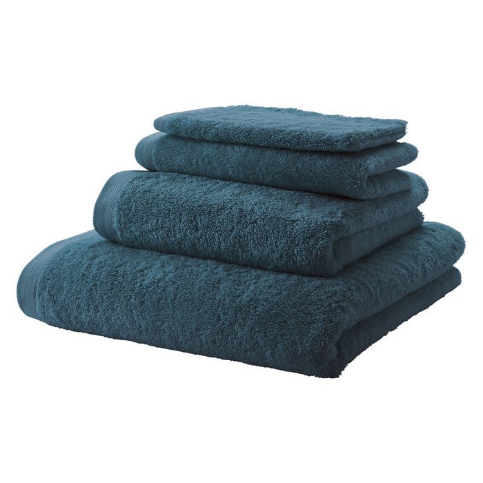 Набор из шести полотенец London 30x50 синего цвета - купить Банные полотенца по цене 6807.0