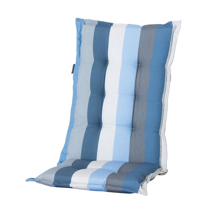 Подушка для кресла сине-голубого цвета 