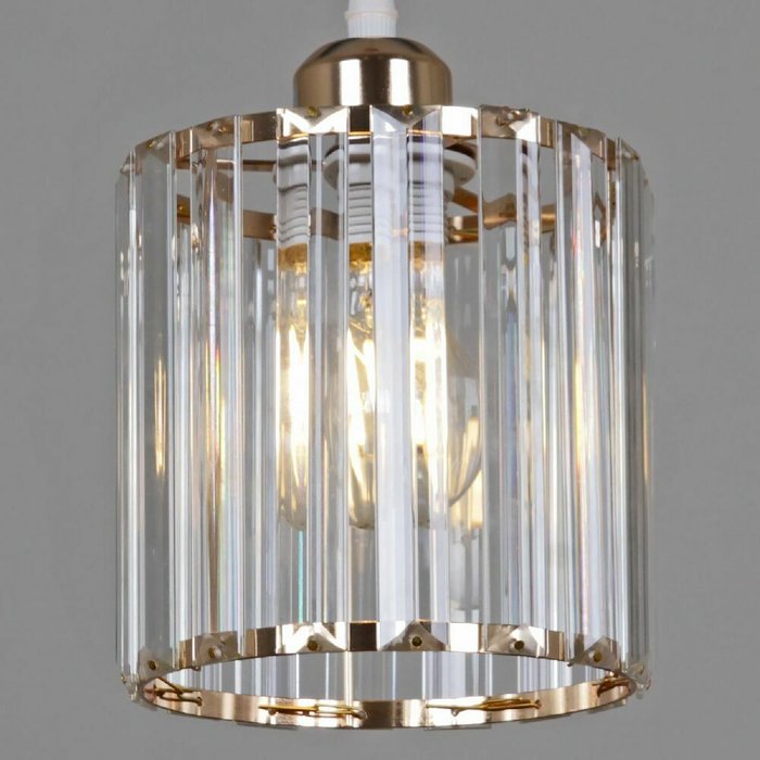 Подвесной светильник 88844-0.9-03 FGD (стекло, цвет прозрачный) - лучшие Подвесные светильники в INMYROOM
