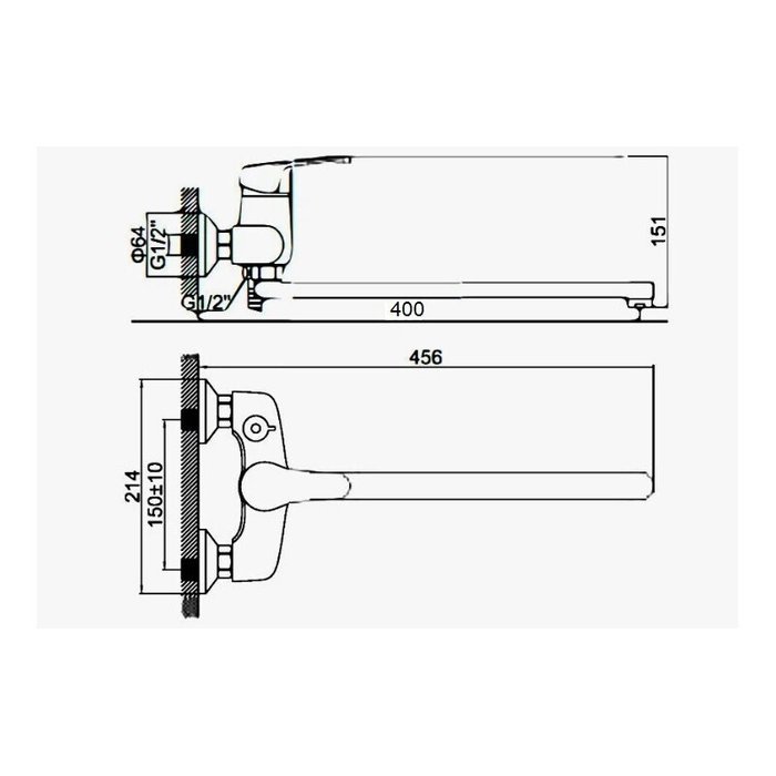 Смеситель для ванны D-Lin D149305, хром - купить Смесители для ванны по цене 4542 Смеситель для ванны D-Lin D149305, хром - купить Смесители для ванны по цене 4542