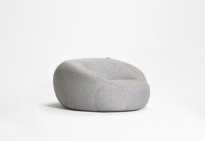 Кресло-камень серого цвета - купить Бескаркасная мебель по цене 41860.0