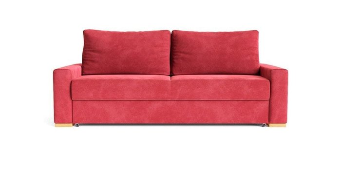 Диван-кровать Матиас красного цвета