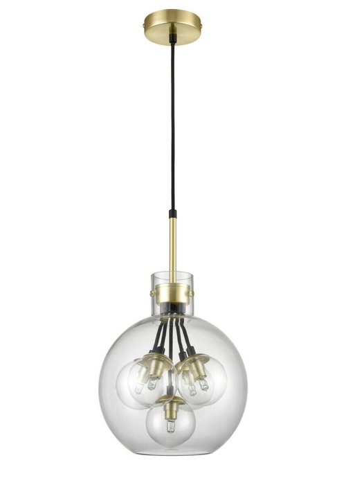 Светильник подвесной Caramella с прозрачным плафоном из стекла - купить Подвесные светильники по цене 17825.0