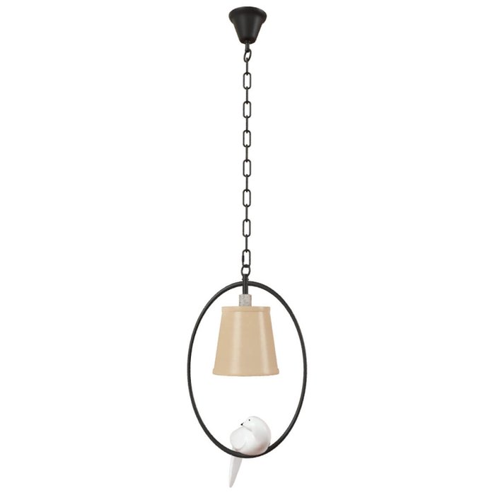 Подвесной светильник Birds Loft1029A-1 (ткань, цвет бежевый)